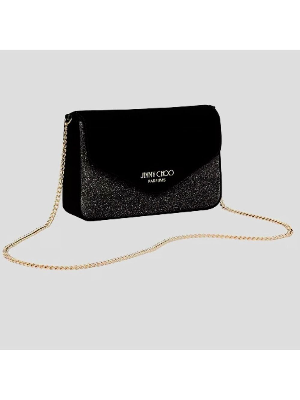 Jimmy Choo Parfums Small Evening Black Crossbody Bag New Authentic